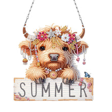 Load image into Gallery viewer, Animals Hanging Diamond Art Kits Diamond Painting Hanging Decorations Home Decor
