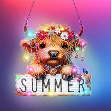 Load image into Gallery viewer, Animals Hanging Diamond Art Kits Diamond Painting Hanging Decorations Home Decor
