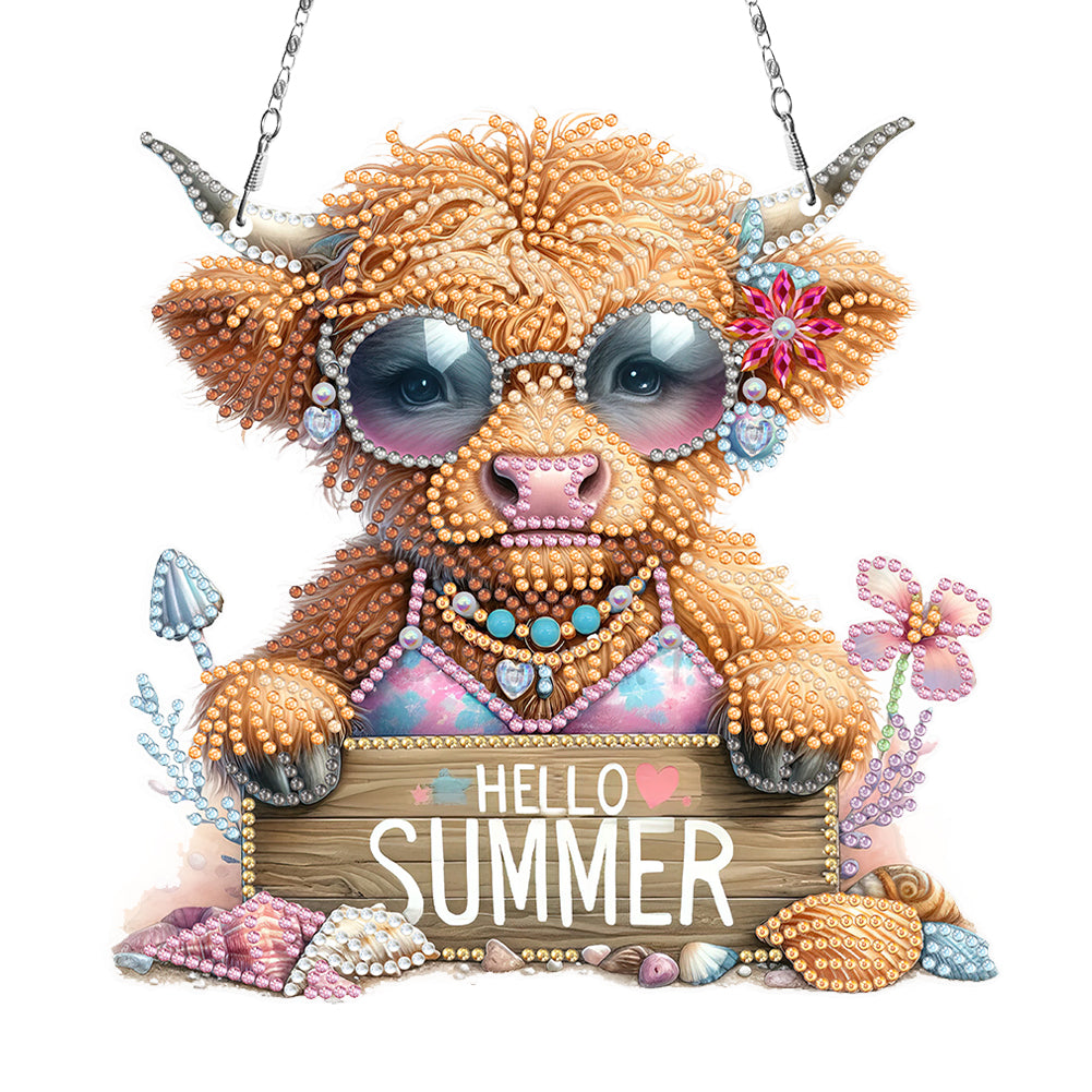 Animals Hanging Diamond Art Kits Diamond Painting Hanging Decorations Home Decor