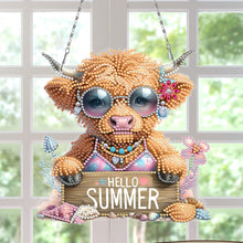 Load image into Gallery viewer, Animals Hanging Diamond Art Kits Diamond Painting Hanging Decorations Home Decor
