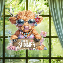 Load image into Gallery viewer, Animals Hanging Diamond Art Kits Diamond Painting Hanging Decorations Home Decor
