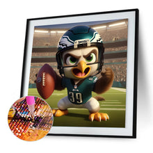 Load image into Gallery viewer, Diamond Painting - Full Round - Philadelphia Eagles football (30*30CM)

