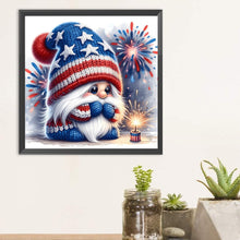 Load image into Gallery viewer, Diamond Painting - Full Round - Independence Day goblin (30*30CM)
