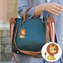 Load image into Gallery viewer, 8Pcs Double Sided Animal Alien Diamond Art Keyring for Home Birthday Party Decor
