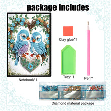 Load image into Gallery viewer, Animal Special Shaped Diamond Painting Journal Notebook 50 Pages for Adults Kids
