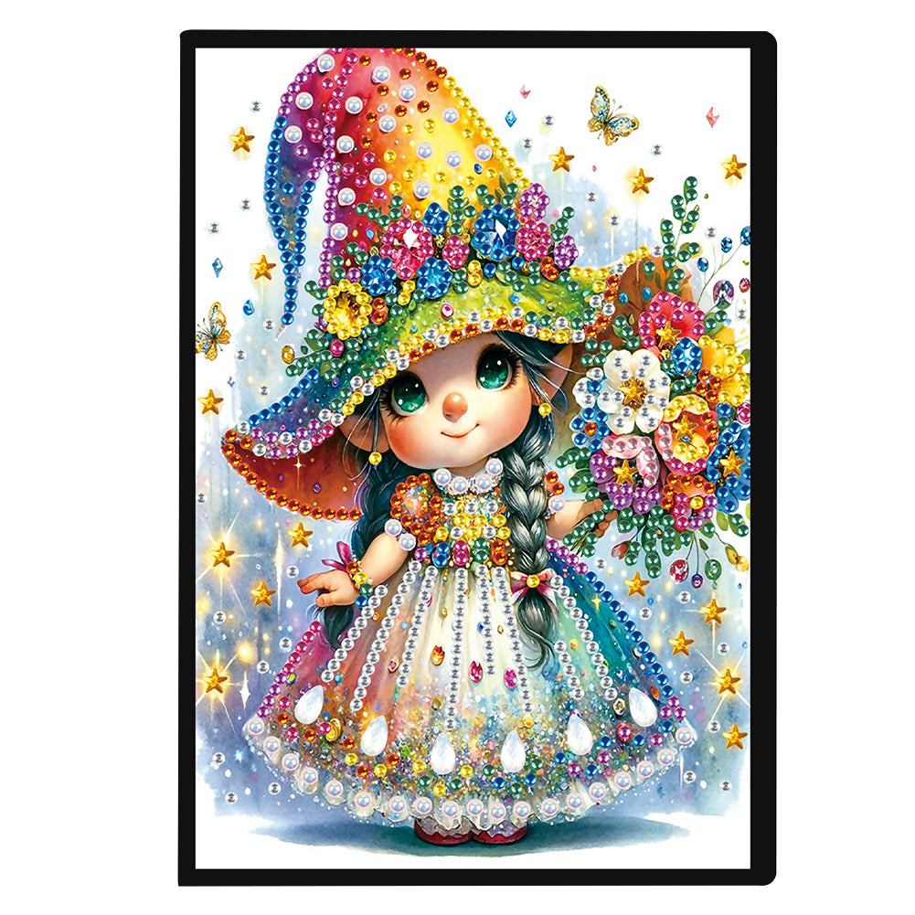 Goblin Special Shaped Diamond Painting Journal Notebook 50 Pages for Adults Kids