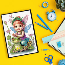 Load image into Gallery viewer, Elf Fairy Special Shaped 50 Pages Diamond Painting Diary Book A5 for Adults Kids
