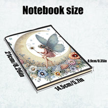 Load image into Gallery viewer, Elf Fairy Special Shaped 50 Pages Diamond Painting Diary Book A5 for Adults Kids
