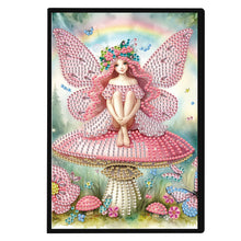 Load image into Gallery viewer, Elf Fairy Special Shaped 50 Pages Diamond Painting Diary Book A5 for Adults Kids
