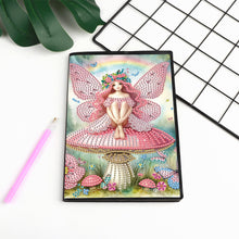 Load image into Gallery viewer, Elf Fairy Special Shaped 50 Pages Diamond Painting Diary Book A5 for Adults Kids
