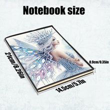 Load image into Gallery viewer, Elf Fairy Special Shaped 50 Pages Diamond Painting Diary Book A5 for Adults Kids
