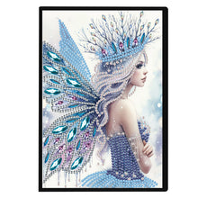 Load image into Gallery viewer, Elf Fairy Special Shaped 50 Pages Diamond Painting Diary Book A5 for Adults Kids
