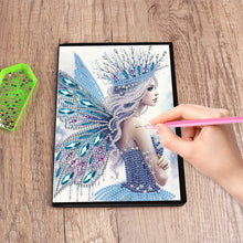 Load image into Gallery viewer, Elf Fairy Special Shaped 50 Pages Diamond Painting Diary Book A5 for Adults Kids
