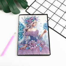 Load image into Gallery viewer, Elf Fairy Special Shaped 50 Pages Diamond Painting Diary Book A5 for Adults Kids
