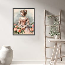Load image into Gallery viewer, AB Diamond Painting - Full Round - Flowers and classical beauties (40*50CM)
