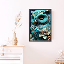 Load image into Gallery viewer, AB Diamond Painting - Full Round - Jadestone owl (40*60CM)

