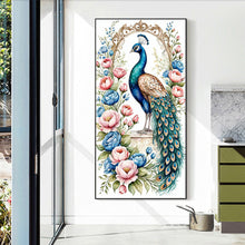 Load image into Gallery viewer, Diamond Painting - Full Round - Peacock (40*70CM)
