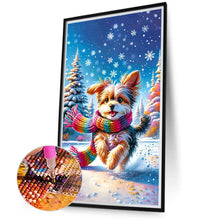 Load image into Gallery viewer, Diamond Painting - Full Round - Yorkshire terrier (40*70CM)
