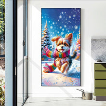 Load image into Gallery viewer, Diamond Painting - Full Round - Yorkshire terrier (40*70CM)
