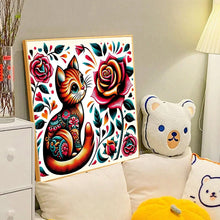 Load image into Gallery viewer, Diamond Painting - Full Round - Cat (40*40CM)
