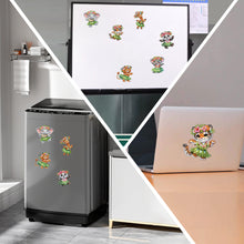 Load image into Gallery viewer, 6Pcs Acrylic Special Shape Dancing Animals Diamond Painting Fridge Magnet
