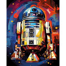 Load image into Gallery viewer, 6pcs Round Diamond Painting Set - Star Wars (30*40CM)
