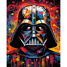 Load image into Gallery viewer, 6pcs Round Diamond Painting Set - Star Wars (30*40CM)
