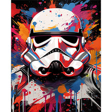 Load image into Gallery viewer, 6pcs Round Diamond Painting Set - Star Wars (30*40CM)
