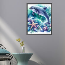 Load image into Gallery viewer, Diamond Painting - Full Round - Dolphin (40*50CM)
