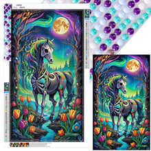 Load image into Gallery viewer, Diamond Painting - Full Round - Skeleton horse (45*75CM)
