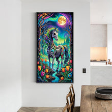 Load image into Gallery viewer, Diamond Painting - Full Round - Skeleton horse (45*75CM)
