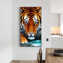 Load image into Gallery viewer, Diamond Painting - Full Round - Tiger (45*75CM)
