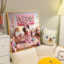 Load image into Gallery viewer, Diamond Painting - Full Round - Mickey and Minnie letters (40*40CM)
