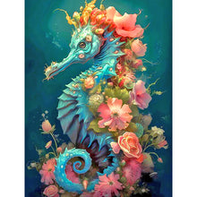 Load image into Gallery viewer, 4pcs Round Diamond Painting Set - Marine animals (30*40CM)
