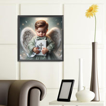 Load image into Gallery viewer, Diamond Painting - Full Round - Angel kid (40*40CM)

