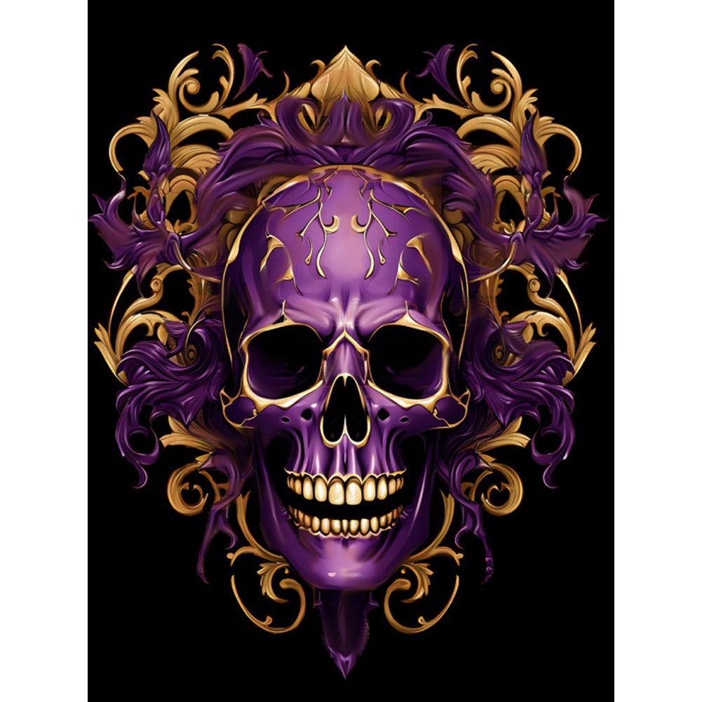 Diamond Painting - Full Round - Skull (30*40CM)