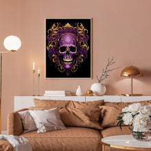 Load image into Gallery viewer, Diamond Painting - Full Round - Skull (30*40CM)
