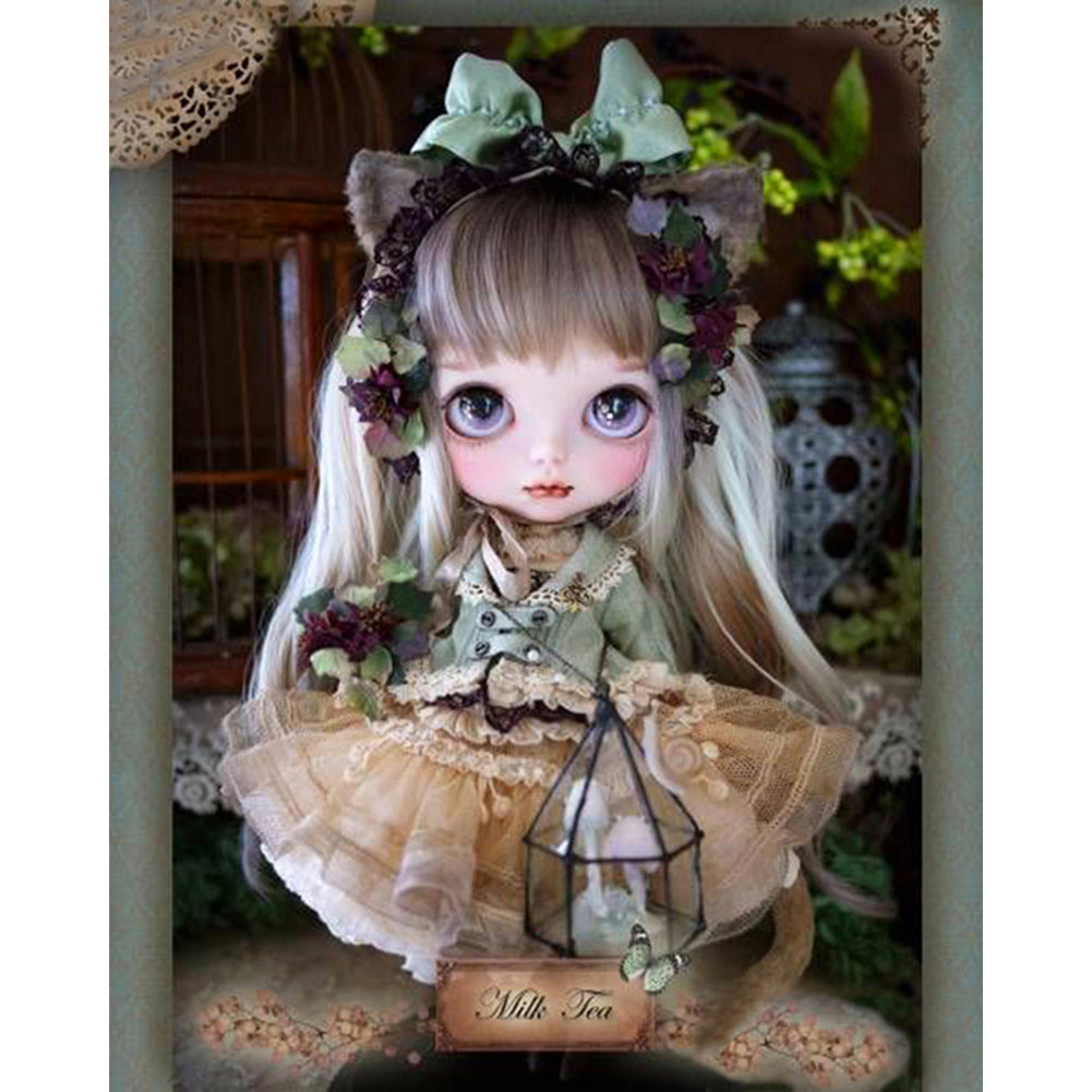 Diamond Painting - Full Round - Girl (40*50CM)