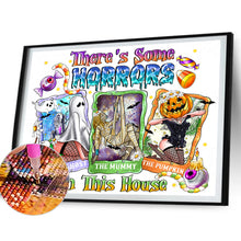 Load image into Gallery viewer, Diamond Painting - Full Round - Halloween (50*40CM)
