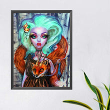 Load image into Gallery viewer, Diamond Painting - Full Round - Fluorescent green (40*50CM)
