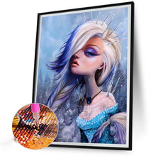 Load image into Gallery viewer, Diamond Painting - Full Round - Purple hair (40*50CM)
