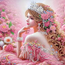 Load image into Gallery viewer, Diamond Painting - Partial Special Shaped - Elf girl (30*30CM)
