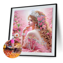 Load image into Gallery viewer, Diamond Painting - Partial Special Shaped - Elf girl (30*30CM)
