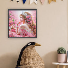 Load image into Gallery viewer, Diamond Painting - Partial Special Shaped - Elf girl (30*30CM)
