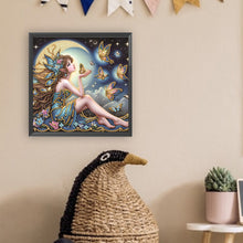Load image into Gallery viewer, Diamond Painting - Partial Special Shaped - Elf girl (30*30CM)
