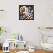 Load image into Gallery viewer, Diamond Painting - Partial Special Shaped - Elf girl (30*30CM)
