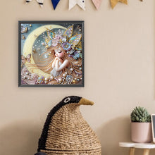 Load image into Gallery viewer, Diamond Painting - Partial Special Shaped - Elf girl (30*30CM)
