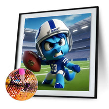 Load image into Gallery viewer, Diamond Painting - Full Round - Indianapolis Colts football (30*30CM)
