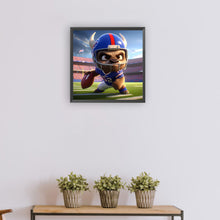 Load image into Gallery viewer, Diamond Painting - Full Round - Buffalo Bills football (30*30CM)
