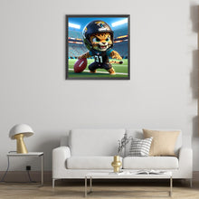 Load image into Gallery viewer, Diamond Painting - Full Round - Jacksonville Jaguars football (30*30CM)
